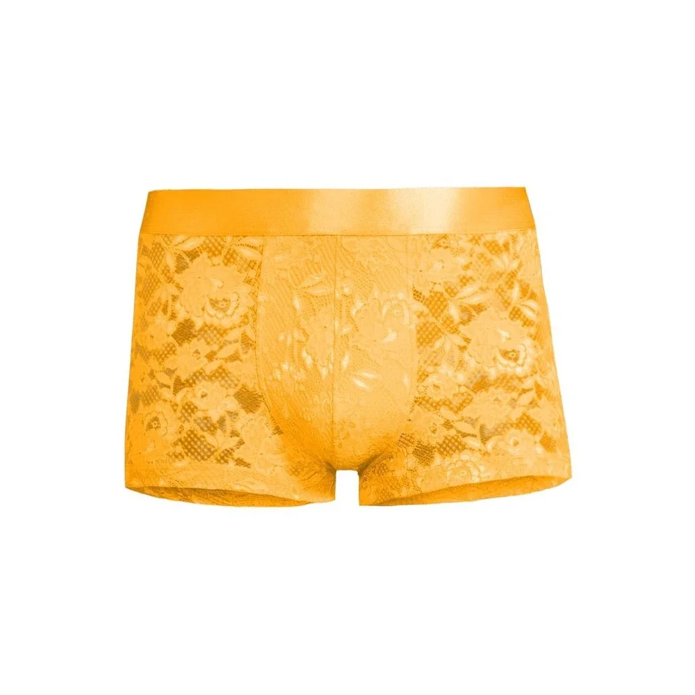Cosabella Never Say Never Mens‎ Classic Trunk Lace Boxer Briefs Size Large  New